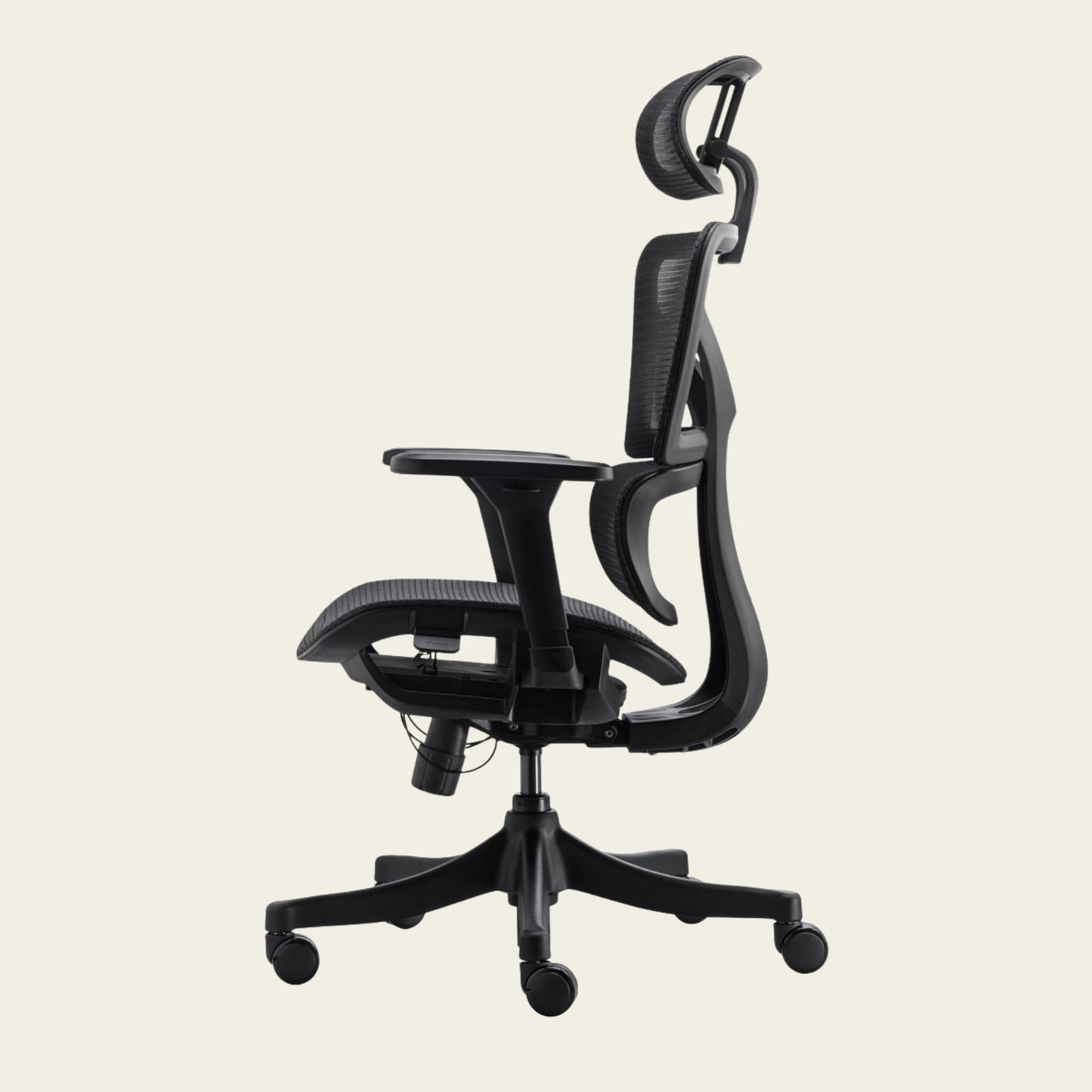 Scaun de birou Human Negru